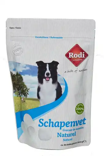 Pets Place Rodi Exclusive Schapenvet Bonbons - Hondensnacks aanbieding