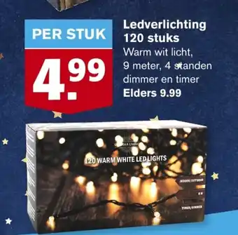 Hoogvliet Ledverlichting 120 stuks aanbieding