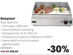 HANOS Bakplaat aanbieding