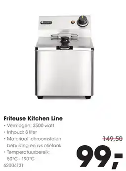 HANOS Friteuse Kitchen Line aanbieding