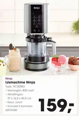 HANOS IJsmachine Ninja aanbieding