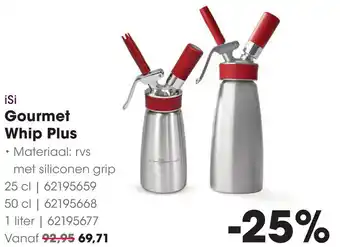 HANOS ISi Gourmet Whip Plus aanbieding