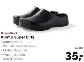 HANOS Birkenstock Klomp Super Birki aanbieding