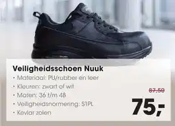 HANOS Veiligheidsschoen Nuuk aanbieding