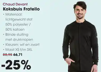 HANOS Chaud Devant Koksbuis Fratello aanbieding