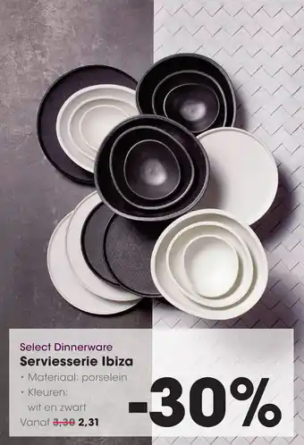 HANOS Select Dinnerware Serviesserie Ibiza aanbieding