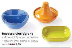 HANOS Tapasservies Verano aanbieding