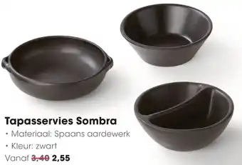 HANOS Tapasservies Sombra aanbieding