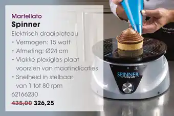 HANOS Martellato Spinner aanbieding