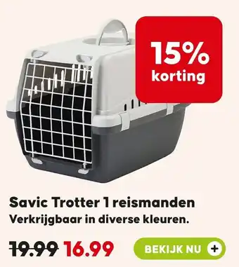 Pets Place Savic Trotter 1 reismanden aanbieding