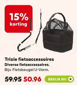 Pets Place Trixie fietsaccessoires aanbieding