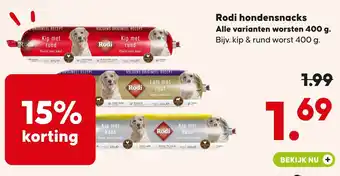 Pets Place Rodi hondensnacks aanbieding