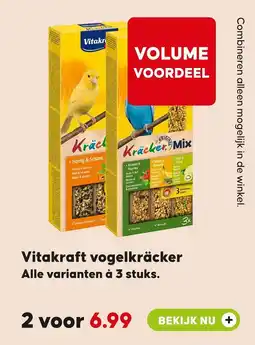 Pets Place Vitakraft vogelkräcker aanbieding