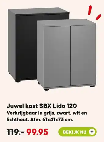 Pets Place Juwel kast SBX Lido 120 aanbieding