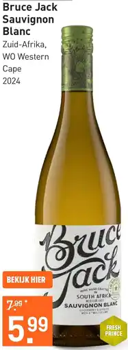 Gall & Gall Bruce Jack Sauvignon Blanc aanbieding