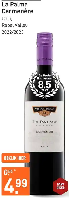 Gall & Gall La Palma Carmenère aanbieding