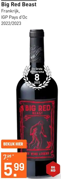 Gall & Gall Big Red Beast aanbieding