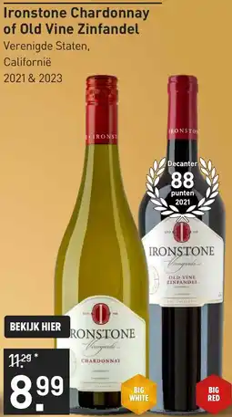 Gall & Gall Ironstone Chardonnay of Old Vine Zinfandel aanbieding