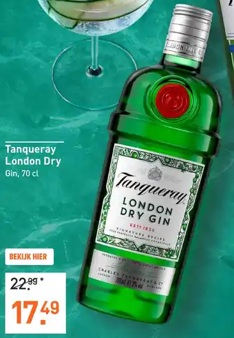 Gall & Gall Tanqueray London Dry aanbieding