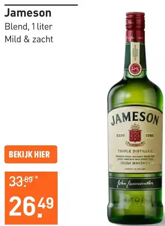 Gall & Gall Jameson aanbieding