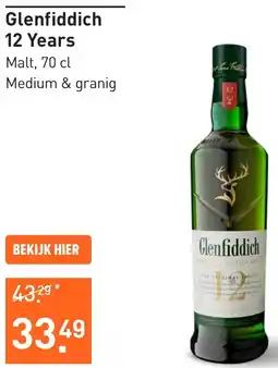 Gall & Gall Glenfiddich 12 Years aanbieding