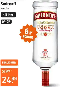 Gall & Gall Smirnoff Wodka aanbieding