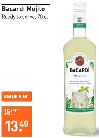 Gall & Gall Bacardi Mojito aanbieding