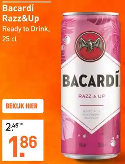 Gall & Gall Bacardí Razz&Up aanbieding