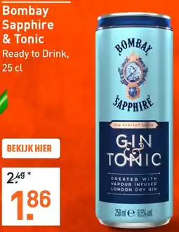 Gall & Gall Bombay Sapphire & Tonic aanbieding