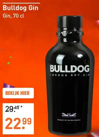 Gall & Gall Bulldog Gin aanbieding