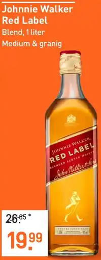 Gall & Gall Johnnie Walker Red Label aanbieding