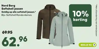 Pets Place Nord Berg Softshell jassen aanbieding