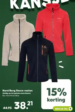 Pets Place Nord Berg fleece vesten aanbieding