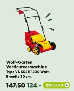 Pets Place Wolf-Garten Verticuteermachine aanbieding