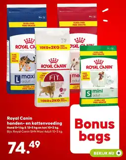 Pets Place Royal Canin honden en kattenvoeding aanbieding