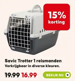 Pets Place Savic Trotter 1 reismanden aanbieding