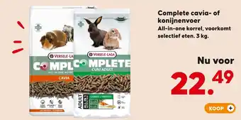 Pets Place Complete cavia of konijnenvoer aanbieding