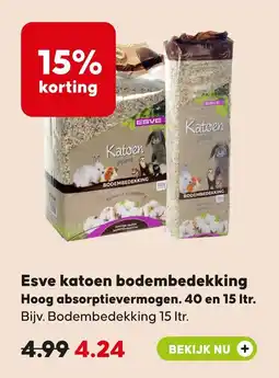 Pets Place Esve katoen bodembedekking aanbieding