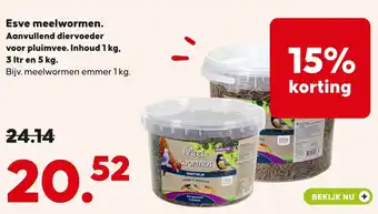 Pets Place Esve meelwormen. aanbieding