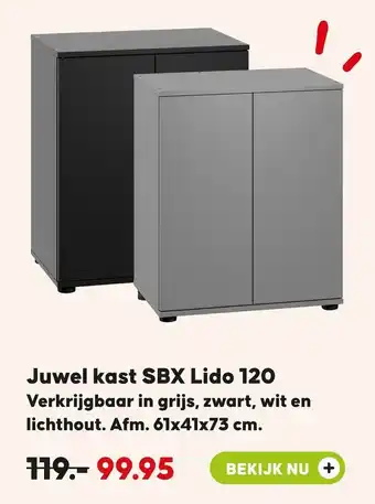 Pets Place Juwel kast SBX Lido 120 aanbieding