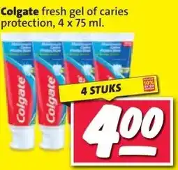 Nettorama Colgate fresh gel of caries protection aanbieding