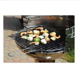 Bol.com Barbecue-grill Rooster-mat 32x32cm (set van 12) aanbieding