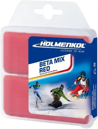 Amazon Holmenkol BETAMIX Wereldcup Skiwax Red 2X 35 g aanbieding