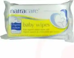 De Online Drogist Natracare Baby Wipes Billendoekjes 50ST aanbieding