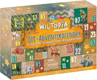 Bol.com PLAYMOBIL Wiltopia Doe-het-zelf Adventskalender Dierenwereldreis - 71006 aanbieding