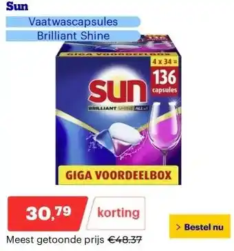 Bol.com Sun aanbieding