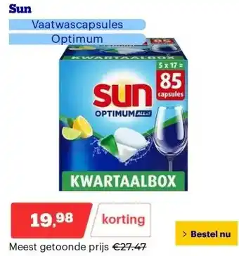 Bol.com Sun aanbieding