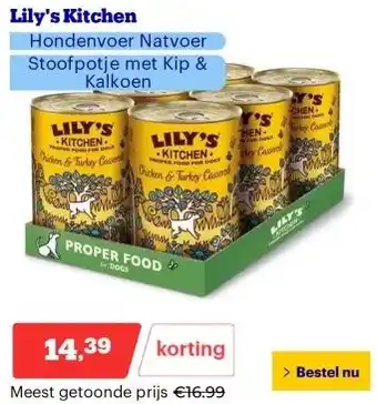 Bol.com Lily's Kitchen aanbieding