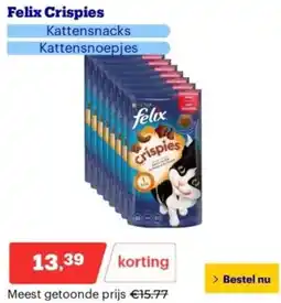 Bol.com Felix Crispies aanbieding