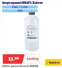 Bol.com Isopropanol 99,9% Zuiver aanbieding